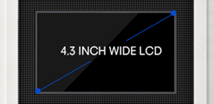 4.3 INCH WIDE LCD
