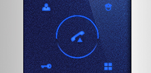 블루라이트 터치버튼