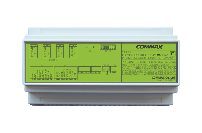 COMMAX 4 WAY DISTRIBUTOR CCU-204AGF
